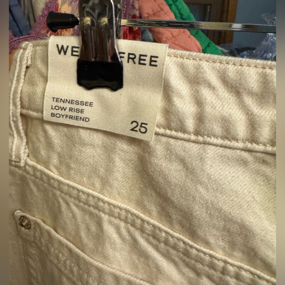 NWT Free People We The Free Tennessee Low-Rise Illusions Jeans - dragonfly - 25 - Picture 10 of 11